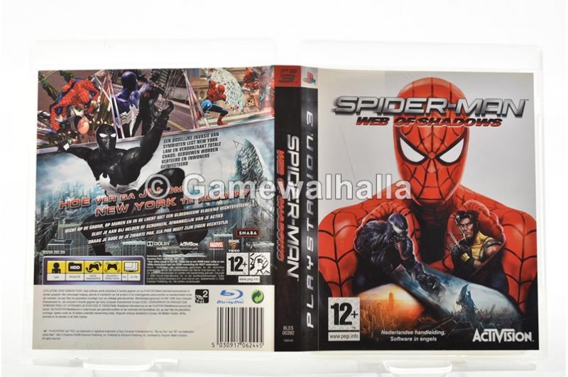 Spider man web of shadows ps3 discount